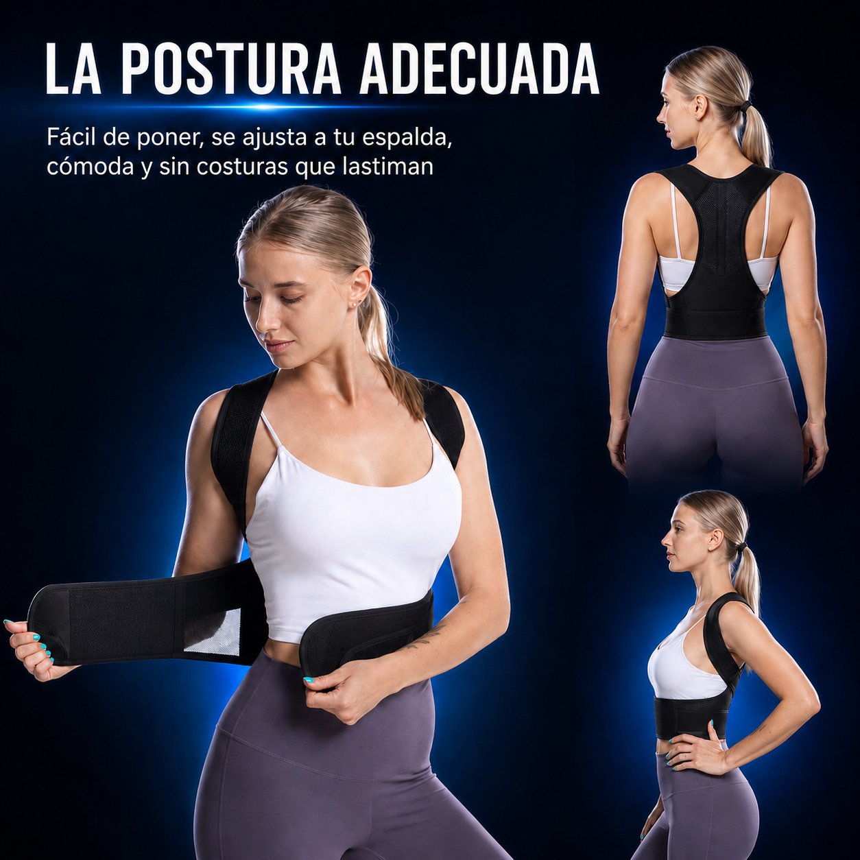 Corrector de Postura Premium | Alivia el Dolor de Espalda